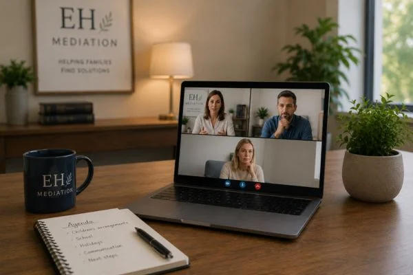 child access mediation Fareham online meeting.